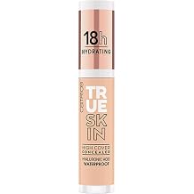 Catrice | True Skin High Cover Concealer (015 | Warm Vanilla) | Waterproof &amp; Lightweight for Soft Matte Look | With Hyaluronic Acid &amp; Lasts Up to 18 Hours | Vegan, Cruelty Free