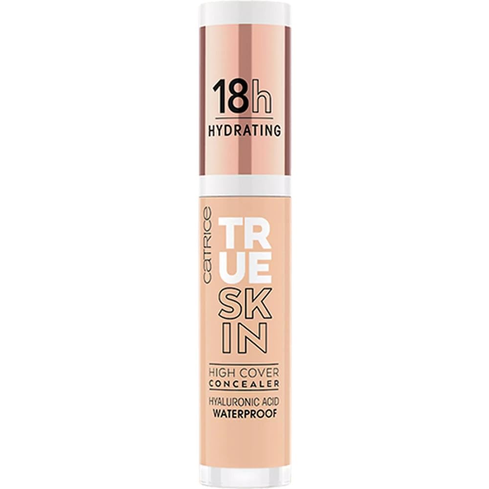 Catrice | True Skin High Cover Concealer (015 | Warm Vanilla) | Waterproof & Lightweight for Soft Matte Look | With Hyaluronic Acid & Lasts Up to 18 Hours | Vegan, Cruelty Free