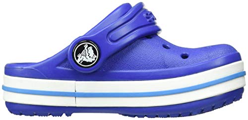 Image of crocs Unisex-Child Bayaband Clogs K Cerulean Blue 9 Kids UK (C9) (205100-4O5)