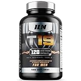 T19 for Men Aged 40+ - with D-Aspartic Acid, Fenugreek and Maca - Natural Vitamin Booster for Men - Nutrient Booster (120 Vegetarian Capsules)