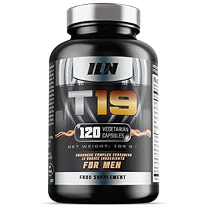 T19 for Men Aged 40+ – with D-Aspartic Acid, Fenugreek and Maca – Natural Vitamin Booster for Men – Nutrient Booster…