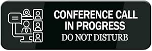 Amazon.com: FZQDMT Conference Call In Progress Do Not Disturb Sign For ...