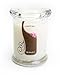Pure Gardenia Candle - 6.5 Oz. Highly Scented White Jar Candle - Floral Candles Collection,green,