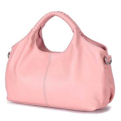Genuine Leather Hobo Tote Bag Purses for Women