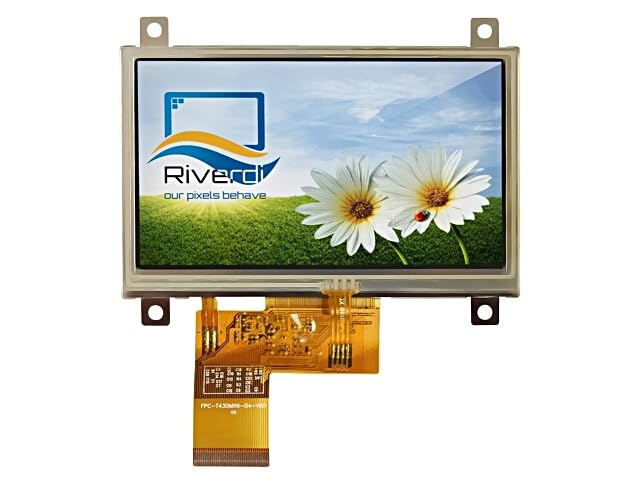 SM-RVT4.3A480272TFWR00 Display: TFT 4,3" 480x272 Retroilluminato: LED 440cd/m2 R