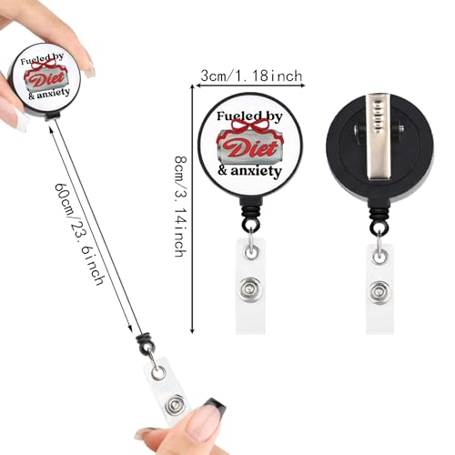 KUIYAI Soda Addict Badge Reel Low Calorie Beverages Lover Gift Carbonated Drinks Lover Gift (Anxiety bowco) - Image 2