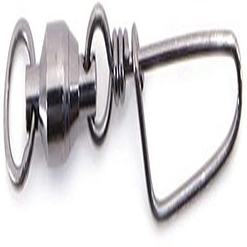 Spro Ball Bearing Swivel with Coast Lock-Pack of 6 (Black, Size 5)
