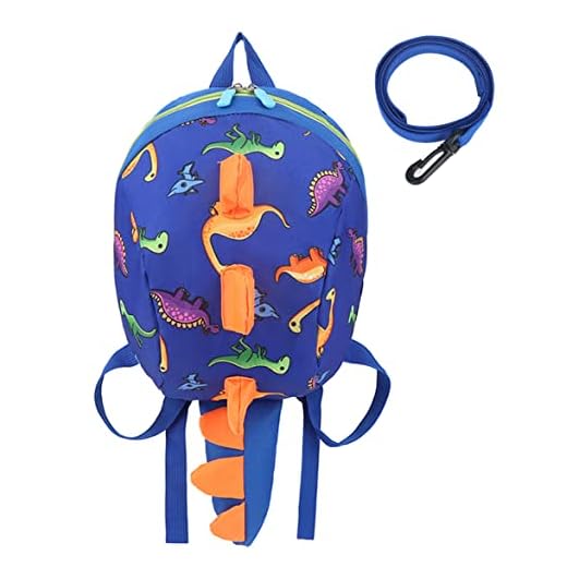 LESNIC Mochila para niños Dinosaurios Mochila Infantil para Niños Primaria Pequeña Guardería Mochila Preescolar para Bebé Niño Niña de 1-6 Años (Azul)
