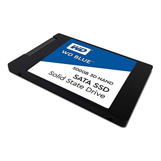 Western Digital WDS500G2B0A WD Blue 500GB 3D NAND Internal SSD 2.5" SATA