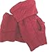 Fingerless Gloves Red Medium - Large M - L 100% Merino Wool Cable Arm Warmers Cuffs Handmade Free Shipping