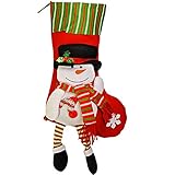 3 Stück ___ hochwertige _ Filzstrümpfe / Nikolaus Schuhe ___ ideal zum Aufhängen & Befüllen für 1000 kleine Dinge, für Wichtelgeschenke, als Geschenkverpackung oder einfach nur als Deko