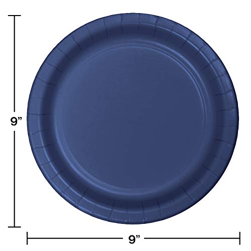Creative Converting Navy Blue Paper Plates, 72 Ct #TOP1