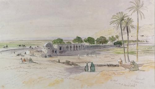 Chambre sans Vie ? Peinture sur Toile Égypte Edward Lear 60x90cm pour Illuminer vos Murs