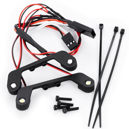 LSG RC Car LED Light Headlight Taillights kit Front Rear Lights White Red Light Kit for 1/18 RC Arrma Granite Grom Upgrades Parts