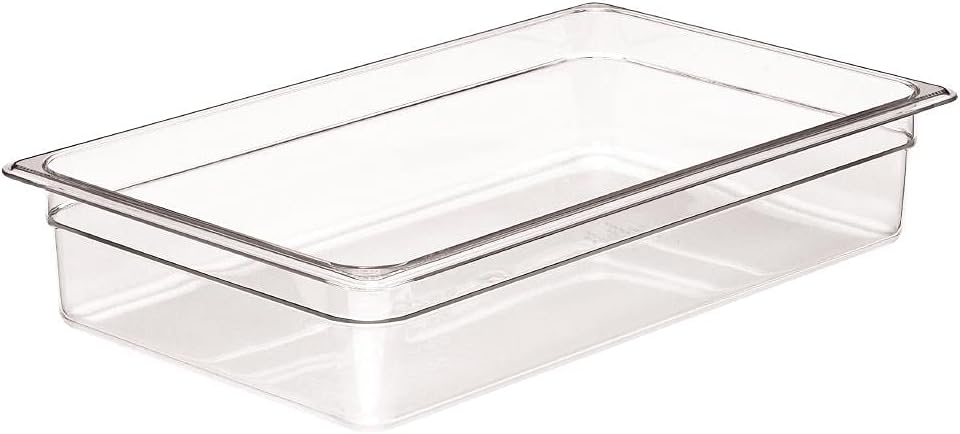 Camwear Food Pan, 1/1 by 4-Inch, Clear