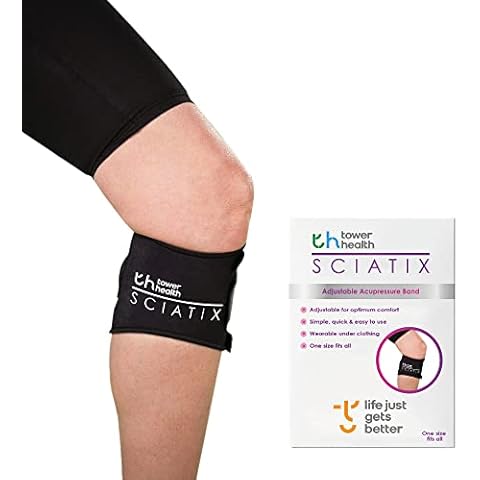 Sciatix x2 | Instant Sciatica Relief |Helps Relieve Back Pain and Sciatic Pain (Sciatica) by Acupressure Compression Relief Calf WRAP. Class I Medical Device Cover