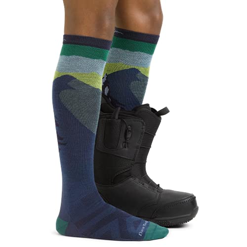 Darn Tough Men's Vermont Solstice OTC Lightweight Ski and Snowboard Sock (Style 8014) -3