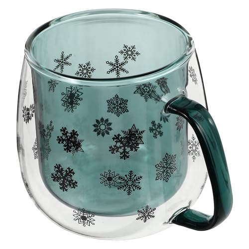 Tasse à eau en verre double couche isolée café thé Cabilock 201-300 ml