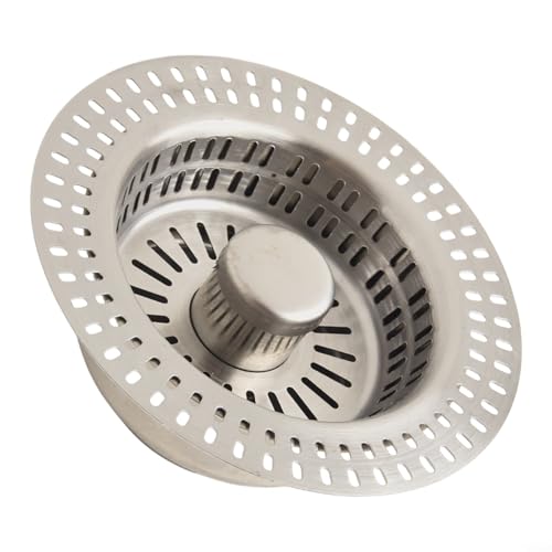 Colador para fregadero de cocina de acero inoxidable