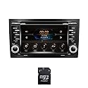 Amaseaudio Wince Autoradio, 2 Din, Kompatibel mit Audi A4 S4 RS4 2002-2007, 7" Touchscreen, Eingebauter DVD-Player, Unterstützung GPS Navigation(inklusive SD-Karte mit Karte), USB Port Amaseaudio Wince Autoradio, 2 Din, Kompatibel mit Audi A4 S4 RS4 2002-2007, 7" Touchscreen, Eingebauter DVD-Player, Unterstützung GPS Navigation(inklusive SD-Karte mit Karte), USB Port