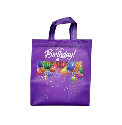 Image of Go Packy Happy Birthday Gift Bags - Best Birthday Return Gifts Reusable Non-Woven (10)