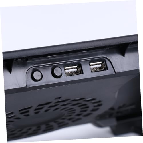 Base de refrigeración USB para laptop con 5 ventiladores miniatura 4