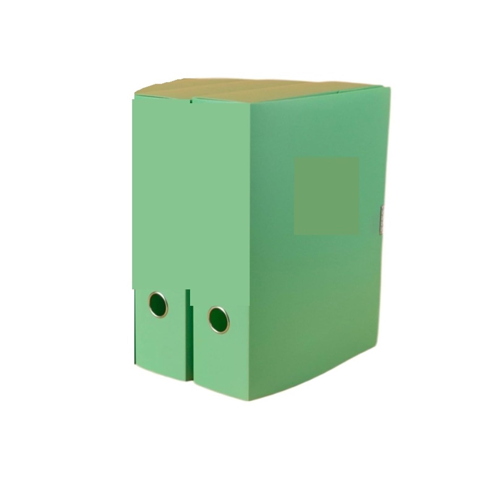 Pudełko na dokumenty, 2 szt. segregatory A4 PP wielokolorowe 7,5 cm(Green)