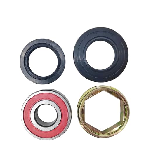 Kit de tuercas de soporte del sello del cojinete del vástago de dirección para Raptor 700 y 350