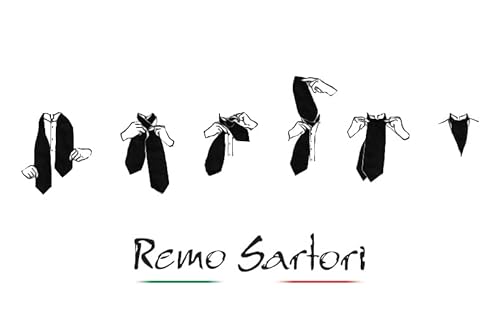 Remo Sartori - Foulard Uomo Ascot Doppia Pala in