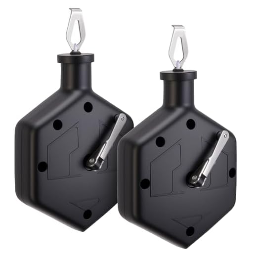 RUBII 2 Pcs 100Ft Chalk Line Reel Box, Chalk Line Tool with Carabiner