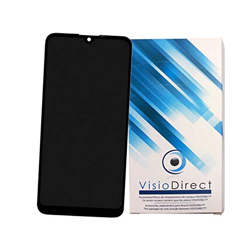 Visiodirect Ecran Complet pour WIKO View 3 Pro Noir Nightfall 6.3