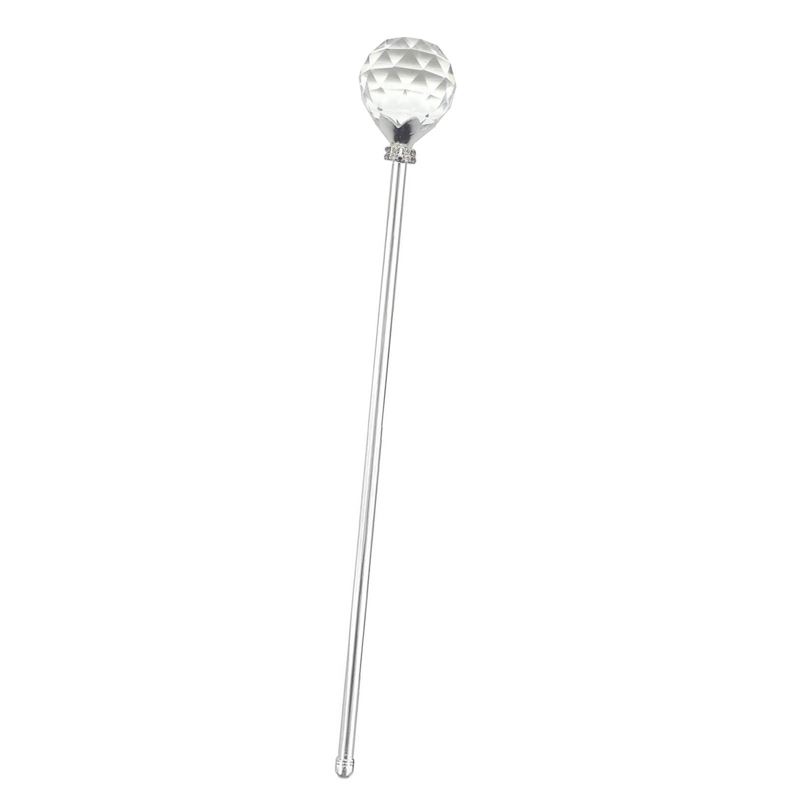 LOVIVER Crystal Scepter, Fairy Sticks Decorative Walking Canes for Boys Kids Women Pageant Party,