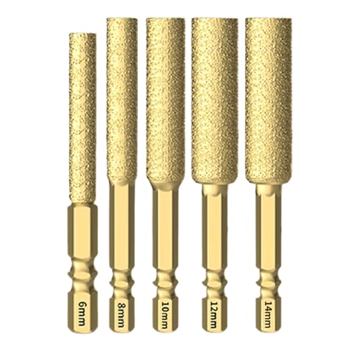 Broca Para Vidrio,Herramienta De Perforacion Y Amolado Para Marmol - Broca de Rectificado de Ladrillo | Para Hormigón Ladrillo Pared Trabajos De Piedra Contratistas Renovadores Electricistas Técnicos