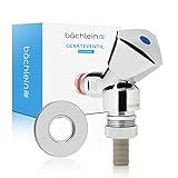 waschmaschine wasseranschluss tropft GENORMTES EINBAUMASS – 1/2 Zoll Wandanschluss gepaart mit zahlreichen Anschlussmöglichkeiten für Schlauch & Co. – keine weiteren Adapter notwendig!