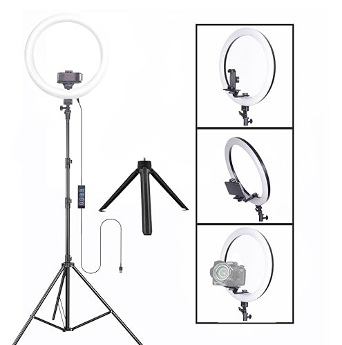 Osaka 14" LED Ring Light 15W with Table Tripod — view 2