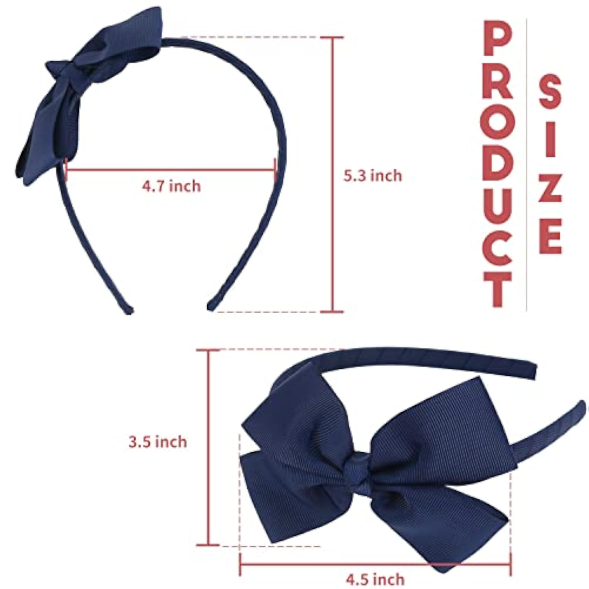Pack of 2 Floral Stretchable Hair Bands