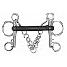 Coronet Hard Rubber Mullen Mouth Pelham Bit