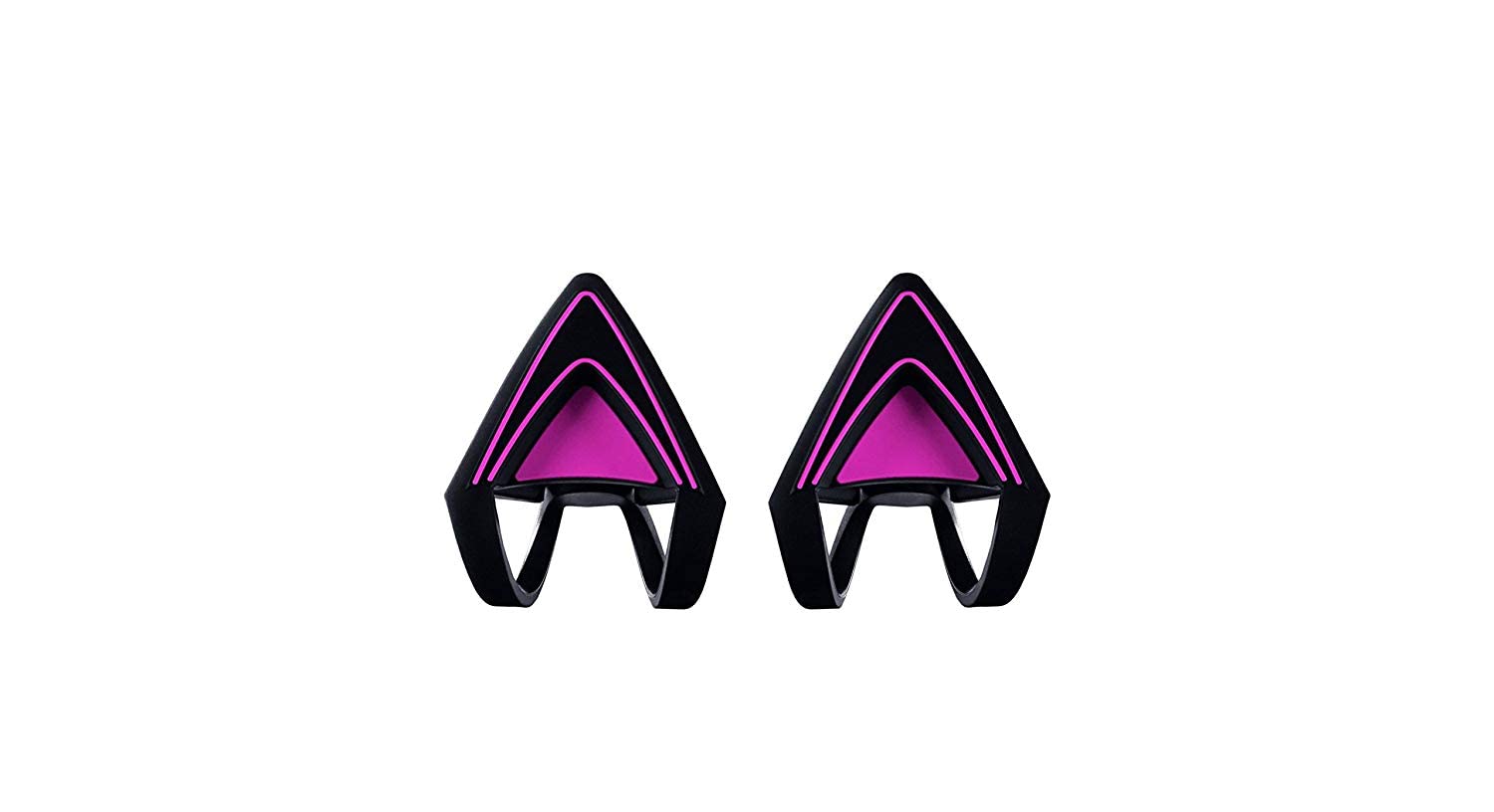 Razer Kitty Ears - Tüm Kraken Kulaklıklar için Kitty Ears (Kraken'inize uyacak şekilde tasarlandı, Ayarlanabilir, Su Geçirmez) Neon