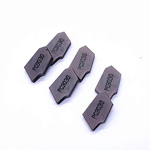 Juego de 10 Fresas Ranuradoras SP200 SP300 SP400 PC9030 NC3020 miniatura 2