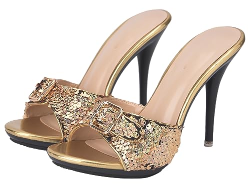 Chaussures d'été décontractées Gold pour vos soirées en terrasse - 2