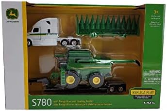 Miniatura 3 de John Deere 164 S780 Combine con Semi - LP68846