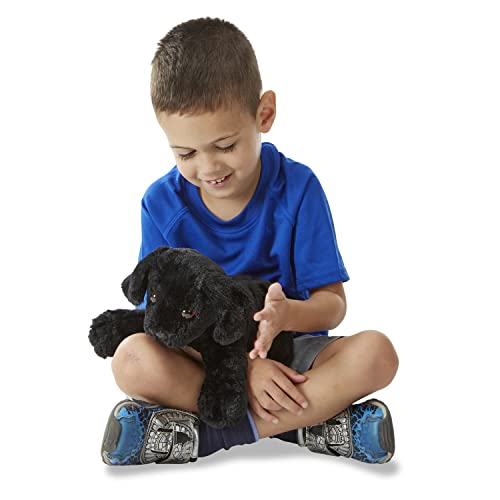 Melissa & Doug Benson Black Lab - Stuffed Animal Puppy Dog - image 8