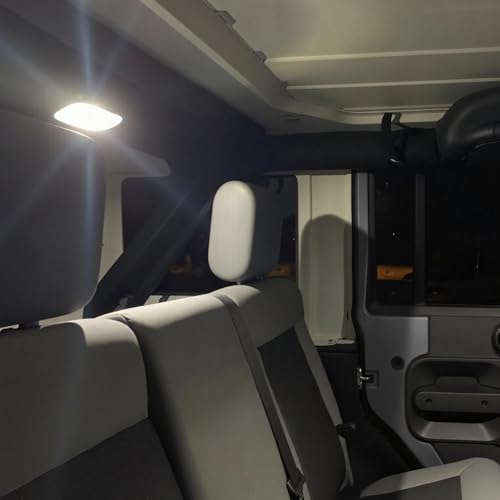 Kit de 6 bombillas LED interiores para Jeep Wrangler JK miniatura 6