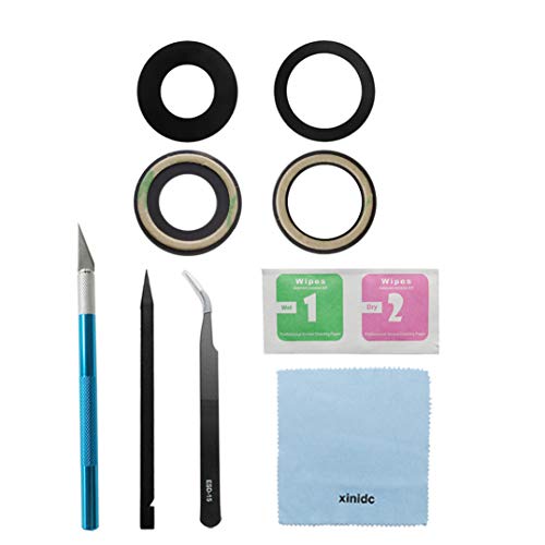 Xinidc 2Pcs Oem Original Back Rear Camera Glass Lens Replacement Compatible For Iphone 12 And For Iphone 12 Mini With Adhesive Preinstalled And Repair Tools Kit (Not For Iphone 12 Pro And 12 Pro Max) #TOP8