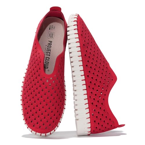 Image of Project Cloud Womens Shoes - Lightweight Summer Loafers for Women with Memory Foam Insole - Stylish & Comfortable Womens Loafers - Perfect Spring Shoes for Women 2026 (Lily)