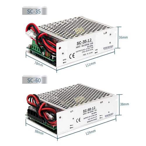 Alimentation de commutation UPS de précision SC-120-12V charge batterie moniteur 180W - 6