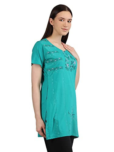Image of Duchess Regular Fit Women Stylish Long Top | Tshirt for Women