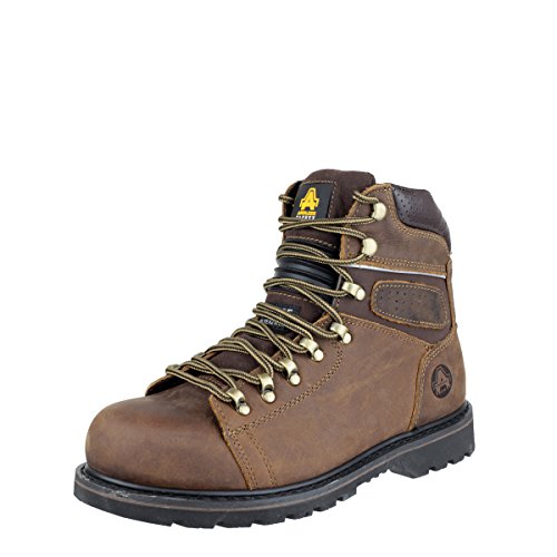 Bottines de sécurité Amblers Safety FS157 en cuir avec semelle anti-perforation