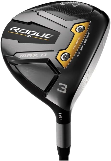 Callaway Rogue ST Max D, Fairway 3 Wood, Graphite, Regular, Standard