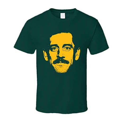 Aaron Rodgers Green Bay Football Player Fan Big Head T Shirt